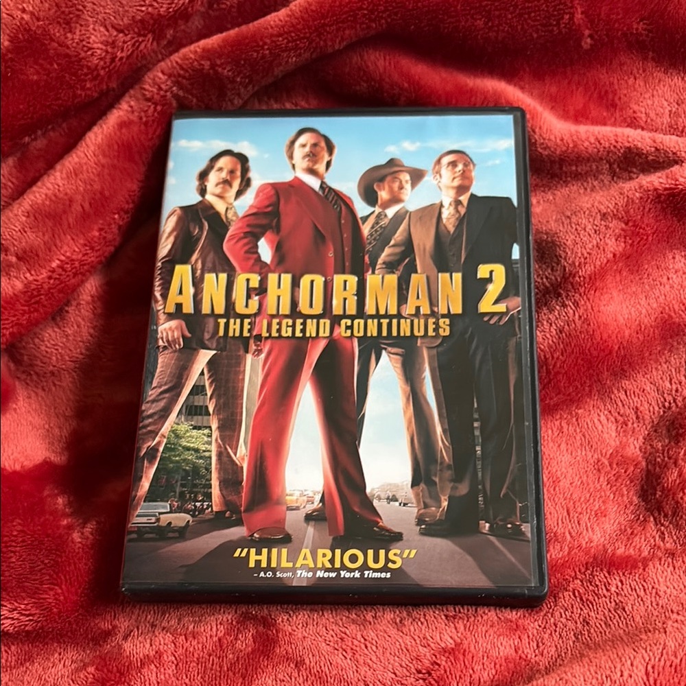 Anchorman 2 DVD